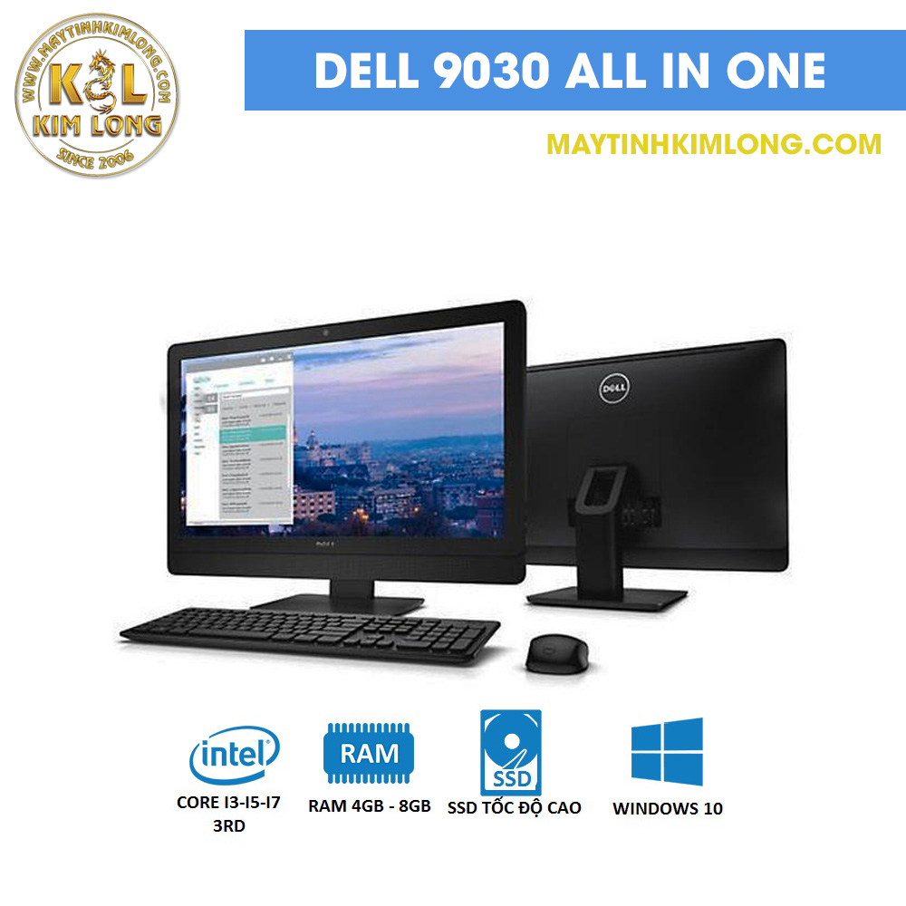 All In One - Máy liền Màn Dell Optiplex 9030 - AIO -Wifi + Phím chuột